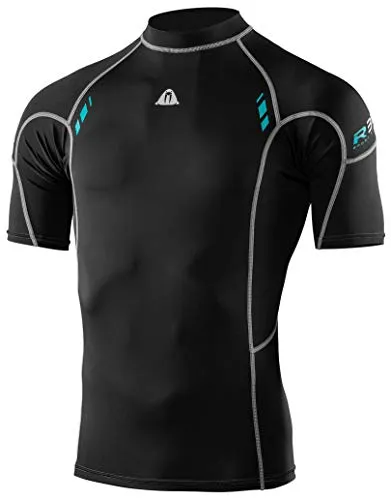 WATER PROOF FACING REALITY Waterproof 324-127-00 Male Short Sleeve Rash Guard 2XL / 3XL