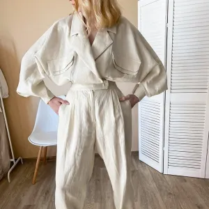 Way To Go Blazer Pant Sets
