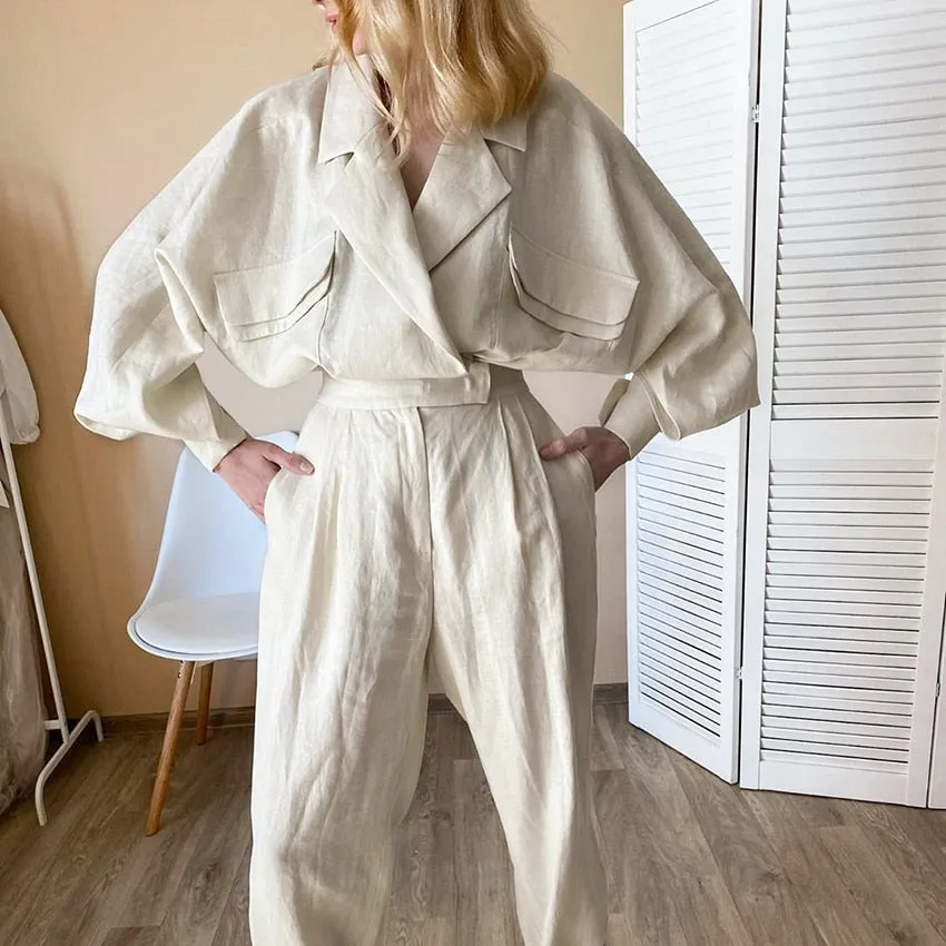 Way To Go Blazer Pant Sets