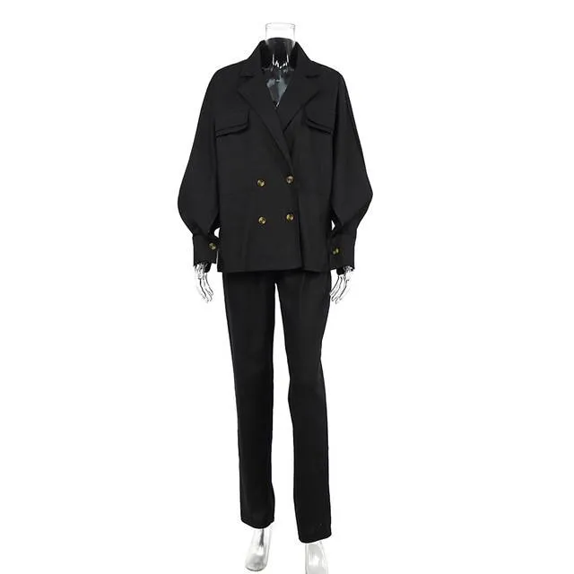 Way To Go Blazer Pant Sets