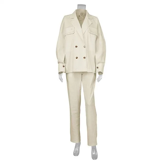 Way To Go Blazer Pant Sets
