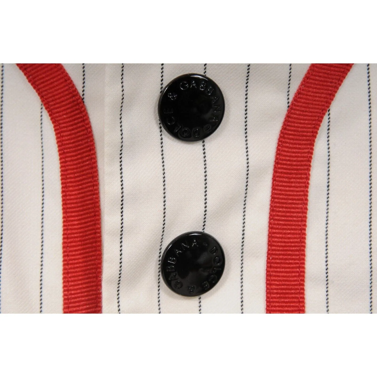White Black Striped Free Love Baseball Jersey