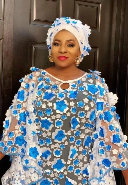 Women Dashiki Embroidered Traditional Boubou African Clothes