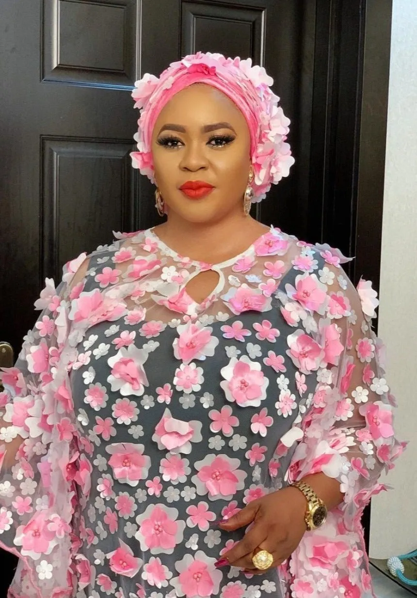 Women Dashiki Embroidered Traditional Boubou African Clothes