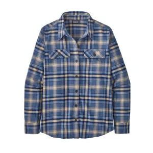 Women's Long-Sleeved Organic Cotton Midweight Fjord Flannel Shirt
