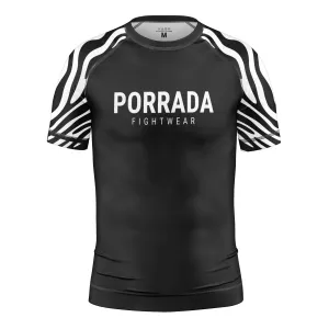 ZEBRA KIDS SHORT SLEEVE RASH GUARD